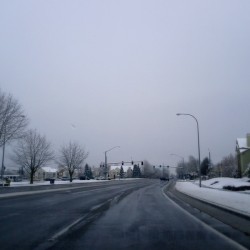 It looks like winter, but it's spring!